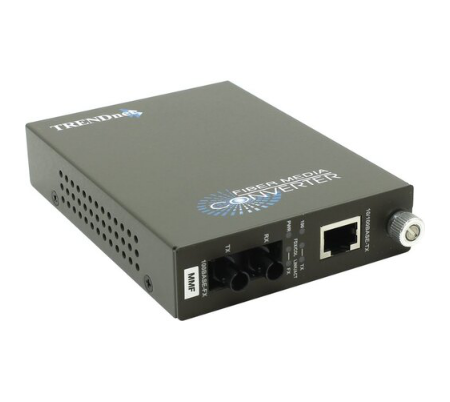 Медиаконвертер 10 / 100Base-TX to MM 100Base-FX (ST) (1UTP, 1ST) (ТПУ)
