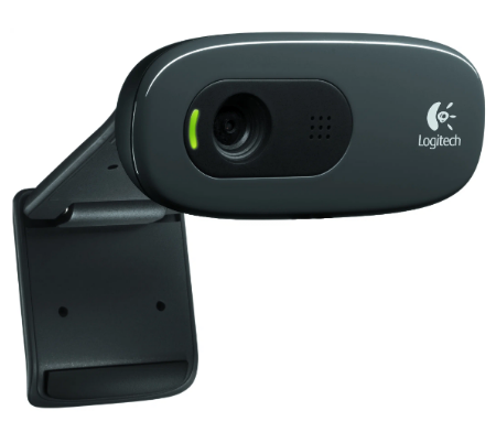 Веб-камера Logitech C270HP 1280x720, USB 2.0, встроенный микрофон, крепление на мониторе