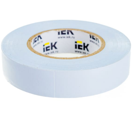 Лента изоляционная ПВХ белая 15мм 20м (UIZ-13-10-K01)