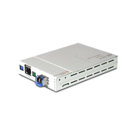 Медиаконвертер Gigabit Ethernet : 1000Base-T  SFP (гнездо без модуля); 10/100/1000Base-T встроенны