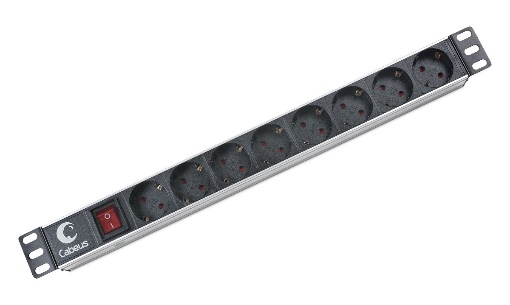 Блок евророзеток 19 8 розеток Cabeus PDU-8P-2EU