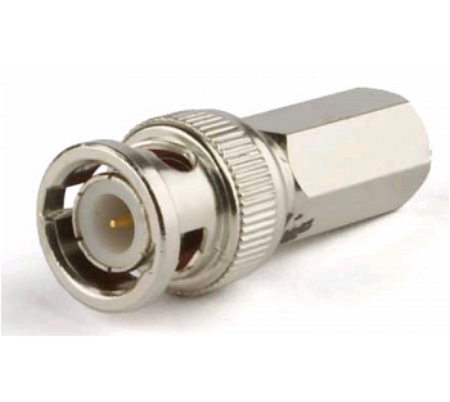 Разъем (коннектор) CON-BNC-M-RG59-TW для кабеля RG-59, накручивающийся, Hyperiine