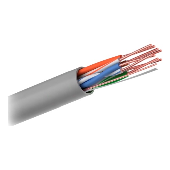 Sarmatt U/UTP-CAT5e 4 пары, медь (внешний), черный, бухта 305м Кабель