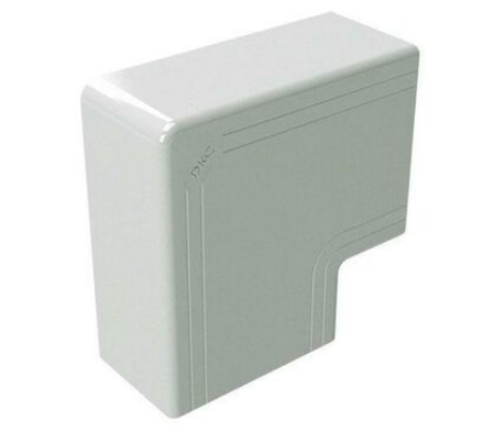 Угол плоский 80x60 WO NPAN (RAL 9010) ДКС 01744