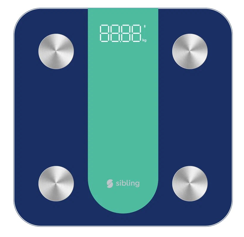 Умные синие весы Sibling Powerspace-SB