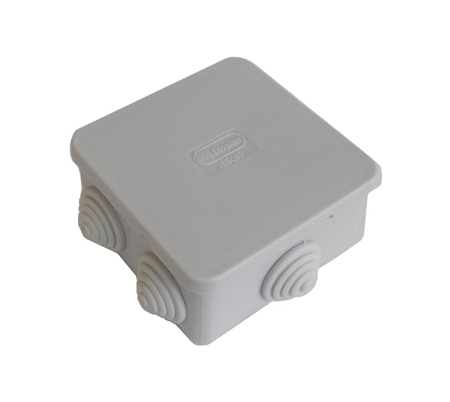 Коробка разветвительная JBS100 о/п 100*100*55, 6 вых, IP55