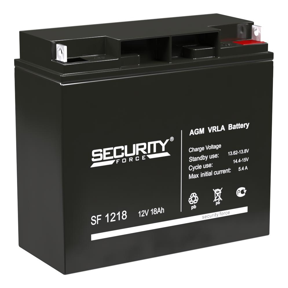 Security Force SF 1218 Аккумуляторная батарея