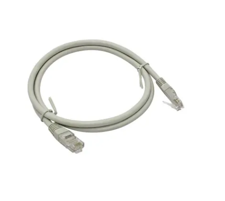 Коммутационный шнур DR-181007 U/UTP категория 5e LSZH нг(А)-HF 1,0 м, серый
