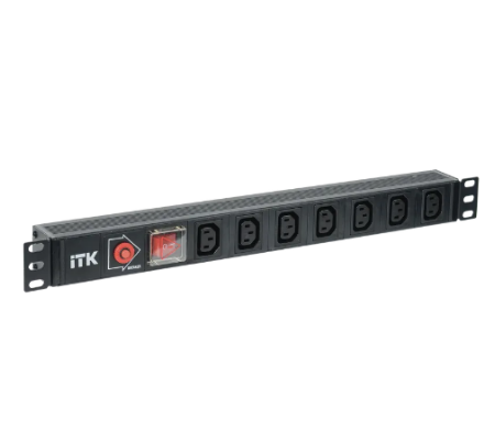 Блок розеток ITK PDU 7 C13 PH13-7C133, 