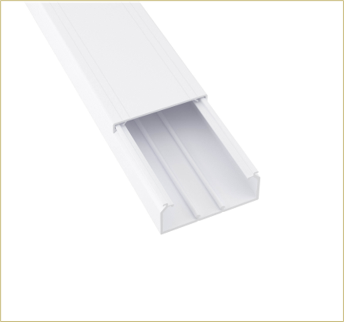 Короб с направляющими DKC / ДКС 01782 TA-GN 100x40 W0 (RAL 9010)  2м
